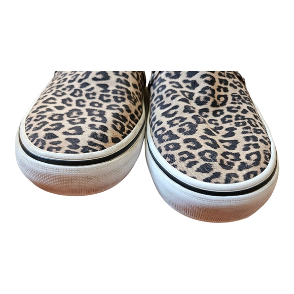 Vans Slip On - DX Deluxe Cheetah - Black / Brown - Women’s 8.5 - Picture 2 of 5